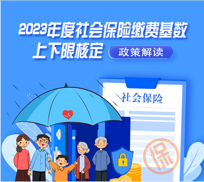 2023年度社会保险缴费基数上下限核定政策解读